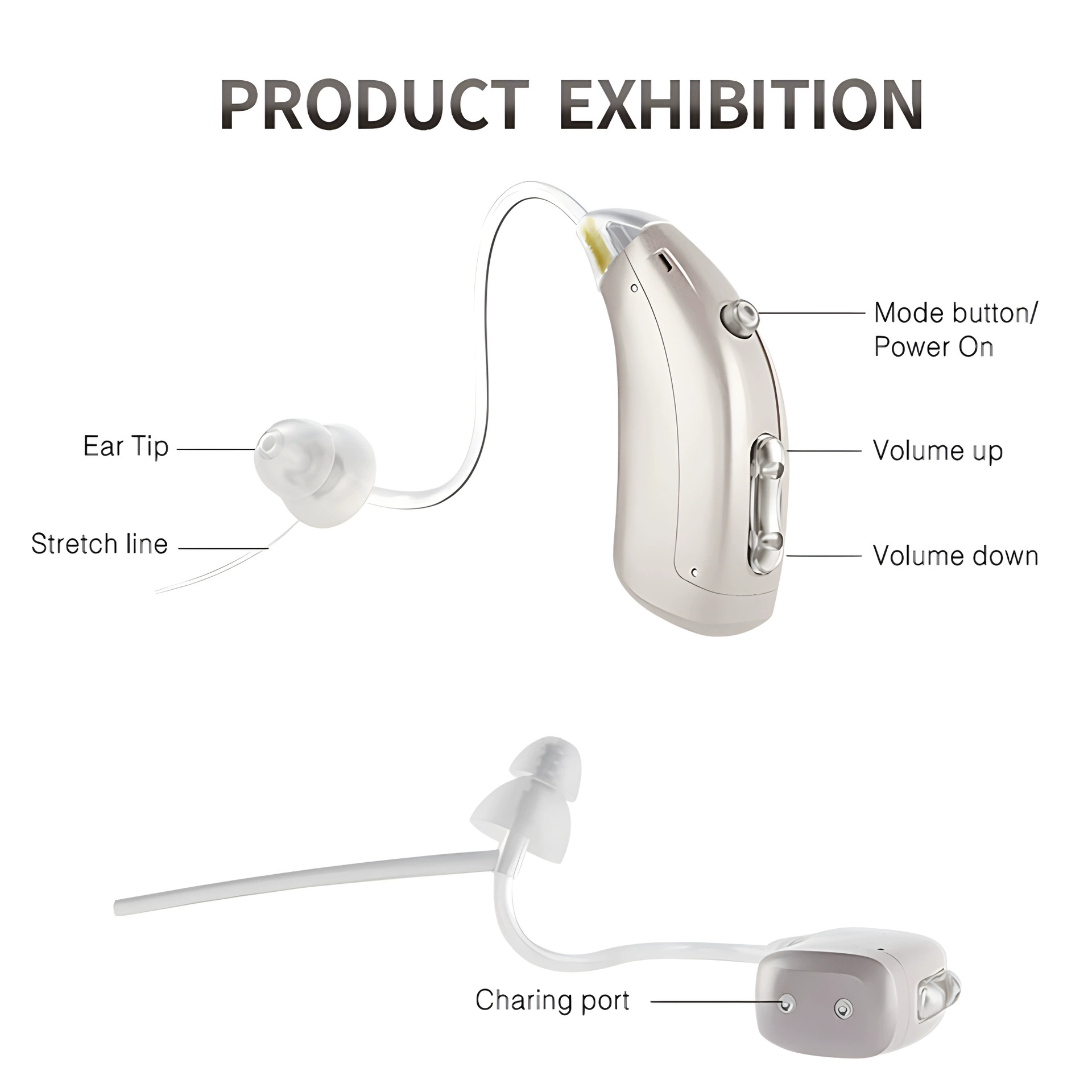 Bluetooth Hearing Aids - ClearSound Elite