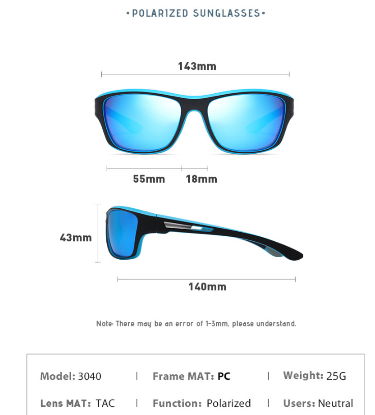 Polarized Sports Sunglasses - Vantage Vision
