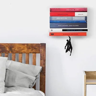 BookHero™ - Kids' Superhero Bookshelf with Fun Design