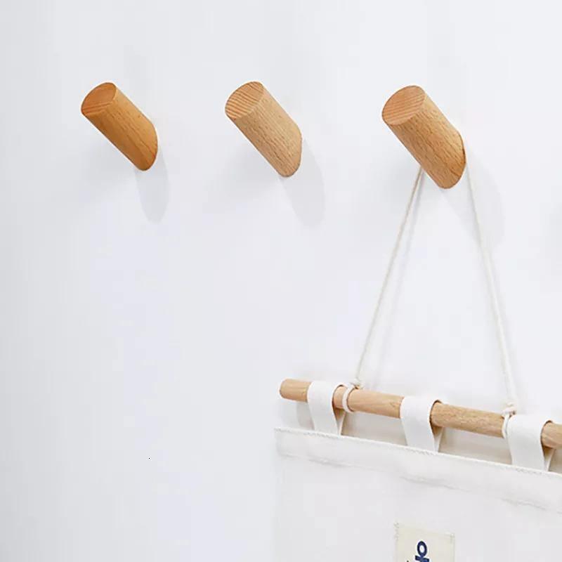 Wooden Wall Hanging Coat Hook - TimberNest