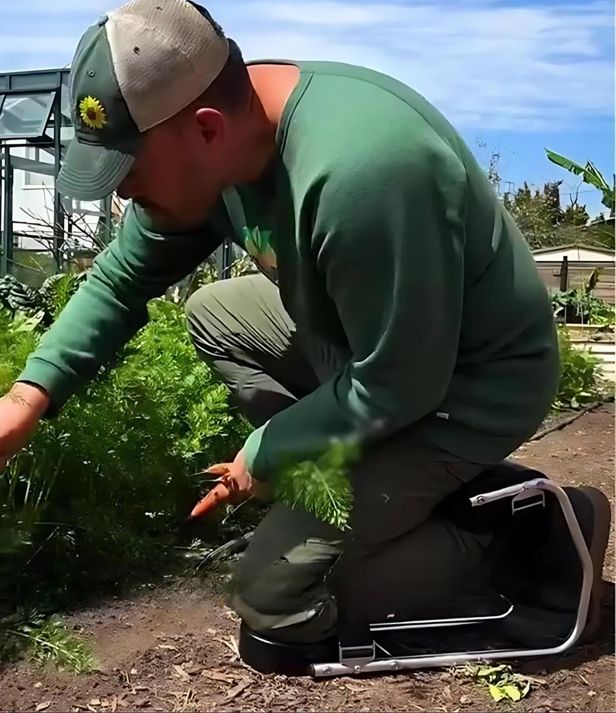 Garden Kneeler and Stool - GreenNest Essentials