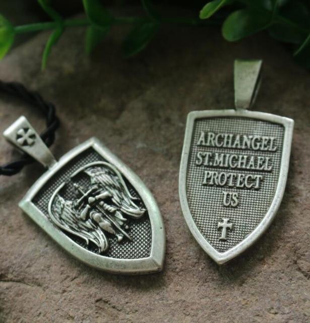 Archangel Charm Necklace - Celestial Grace Jewelry