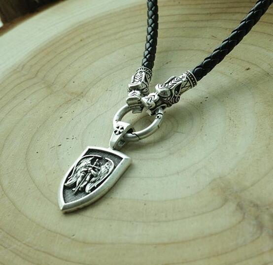 Archangel Charm Necklace - Celestial Grace Jewelry