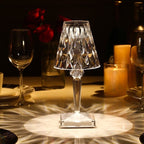 Crystal Elegance Table Lamp - LuxeAura