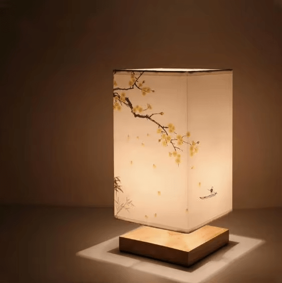 Wooden Fabric Lamp - Lumina Home Decor