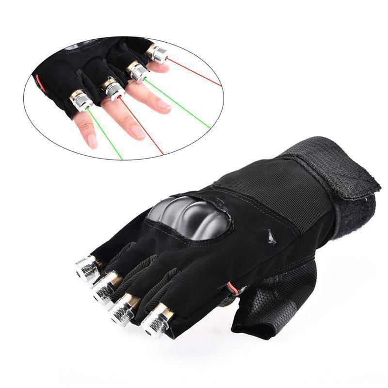 Laser Gloves Pro - Rechargeable with 8 High-Power Lasers