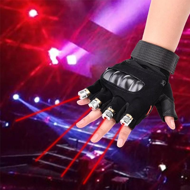 Laser Gloves Pro - Rechargeable with 8 High-Power Lasers