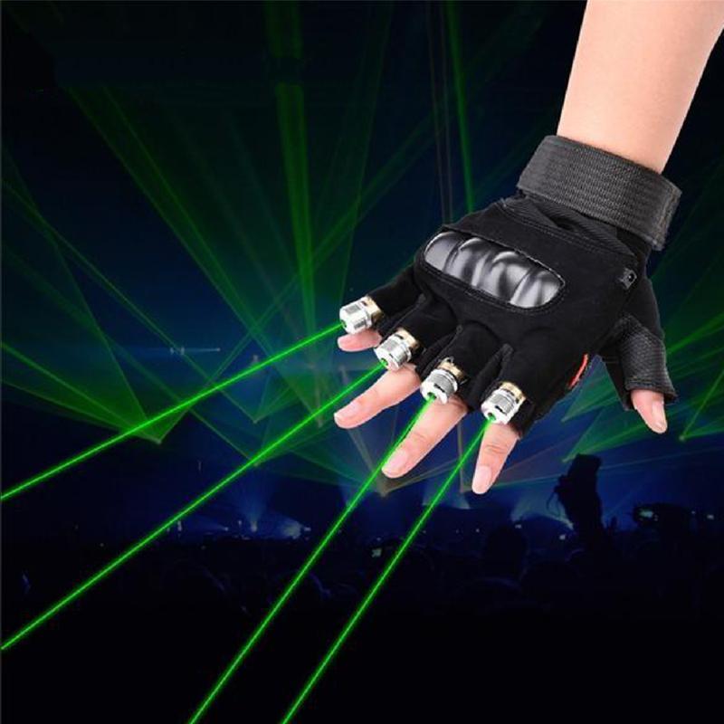 Laser Gloves Pro - Rechargeable with 8 High-Power Lasers