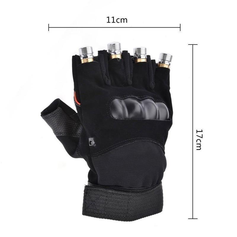 Laser Gloves Pro - Rechargeable with 8 High-Power Lasers
