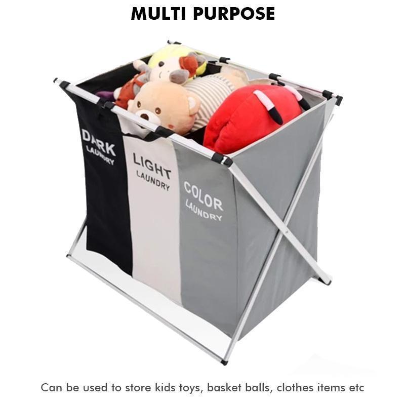 Laundry Sorter Hamper - LuxeHome Essentials