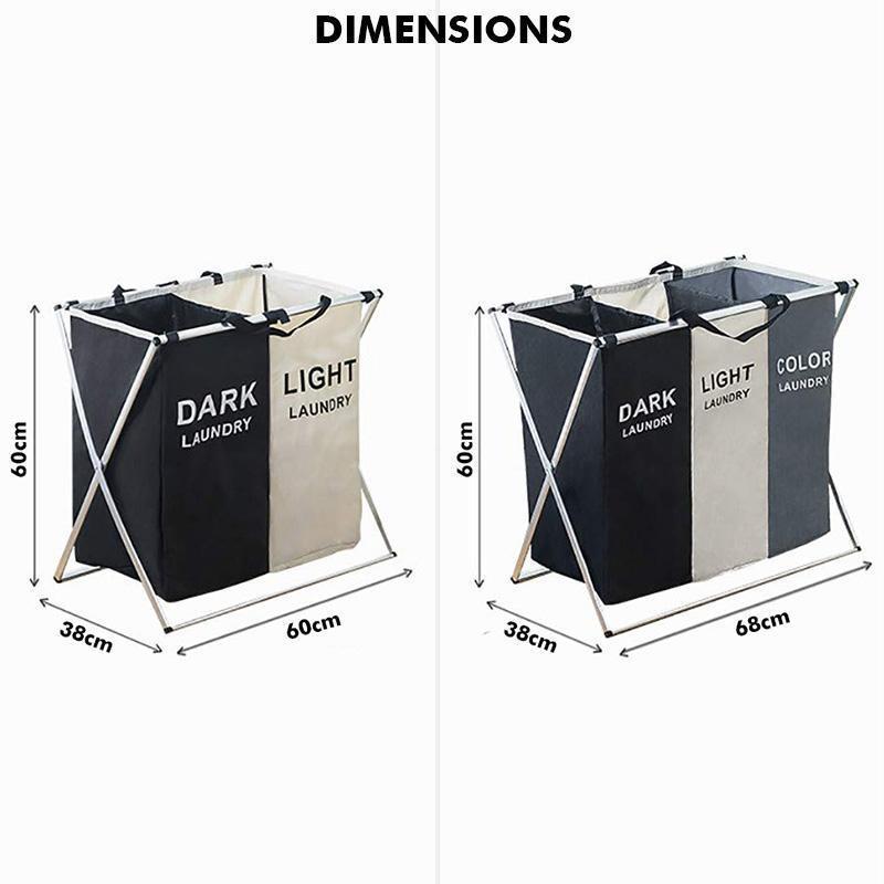 Laundry Sorter Hamper - LuxeHome Essentials