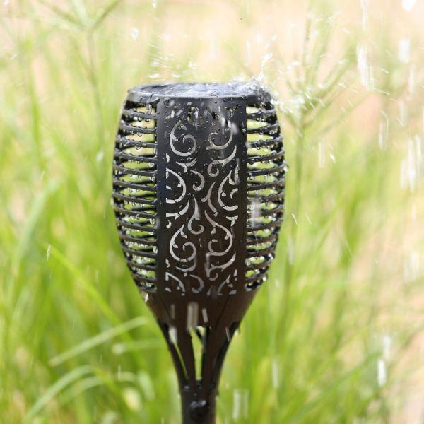 LED Flames Solar Light - LuminaGlow