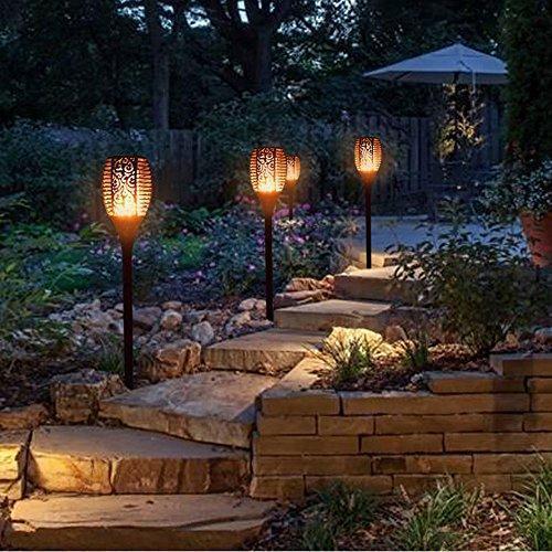 LED Flames Solar Light - LuminaGlow