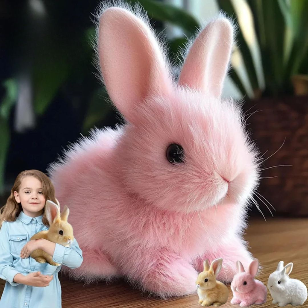 Plush Bunny Toy - CuddleSoft