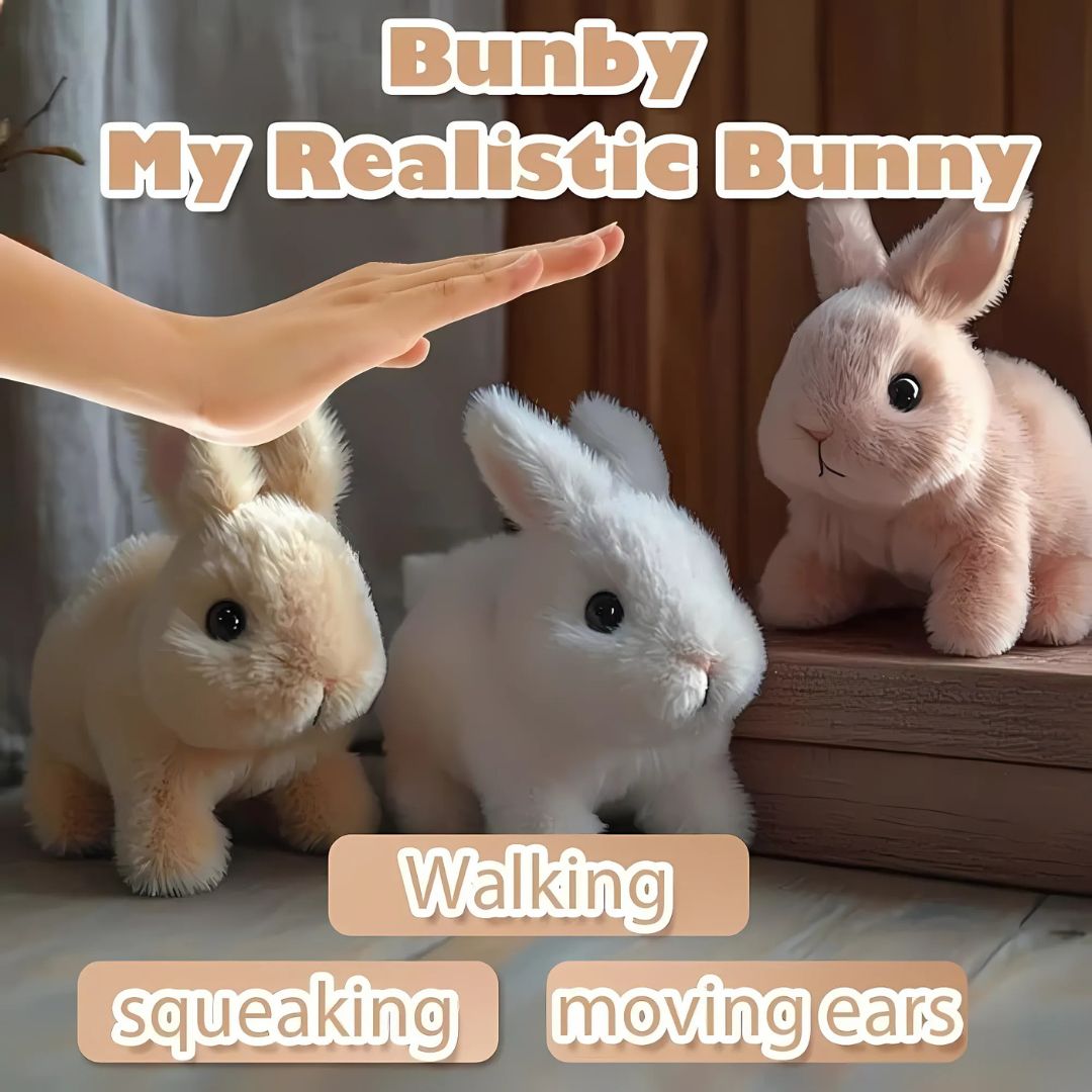 Plush Bunny Toy - CuddleSoft