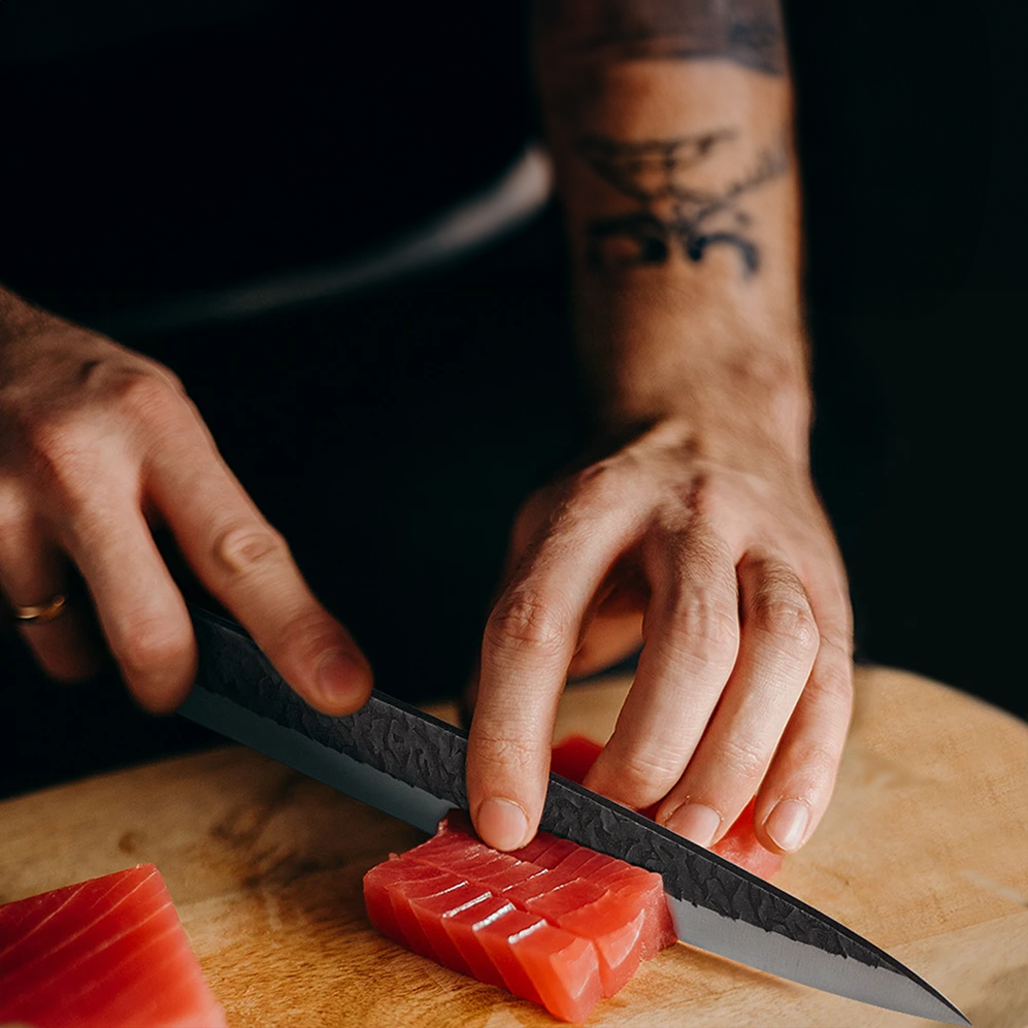 Razor-Sharp Stainless Steel Knife Set - Culinary Elite