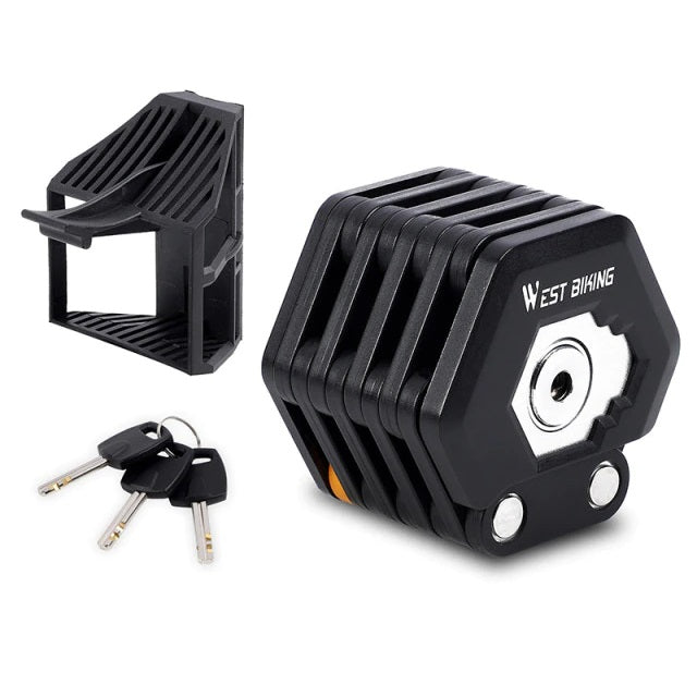 SecureFold Lite N Tuff Bike Lock - Premium Foldable Design