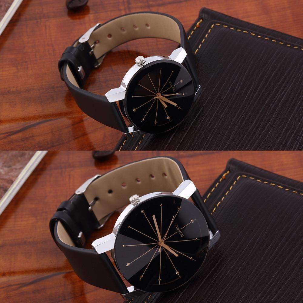 Classic Black Couple Watches - LuxeTime