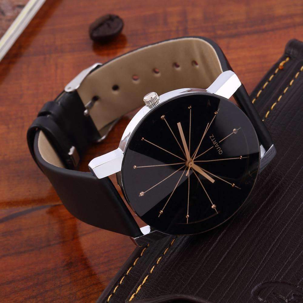 Classic Black Couple Watches - LuxeTime