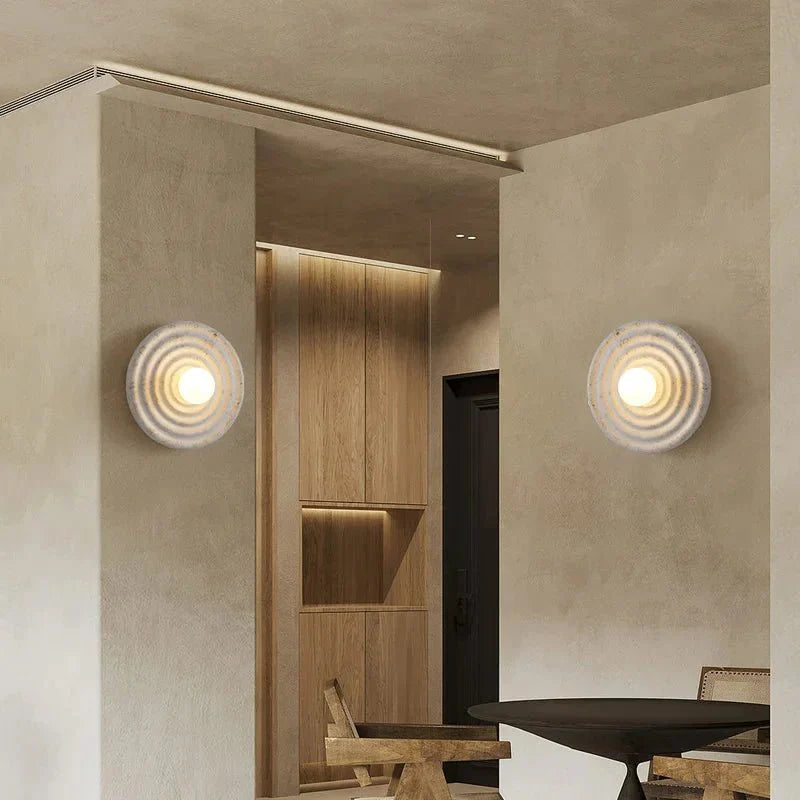 Ceramic LED Wall Light - Luminara Wabi-Sabi Design