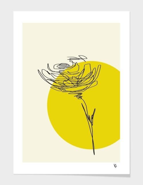 Abstract Rose Frame - LuxeArtistry