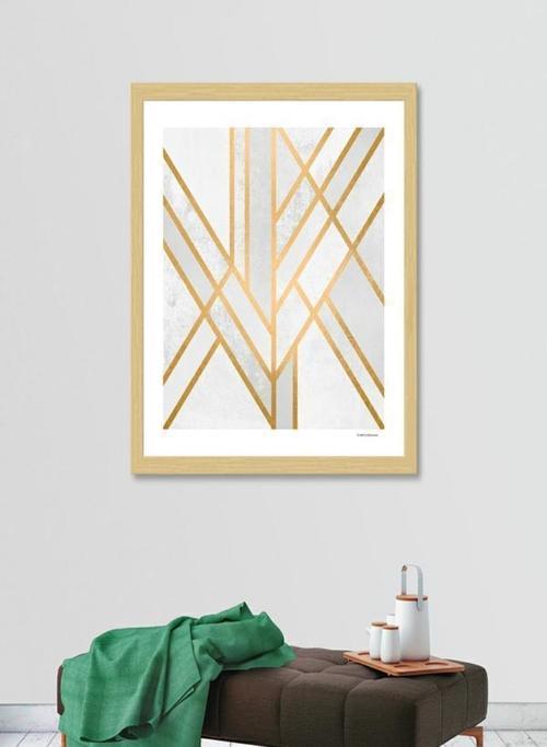 Art Deco Geometry Frame - LuxeCraft Designs
