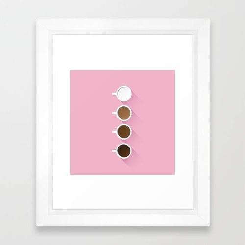 Coffee Simplicity Frame - LuxeCraft Designs