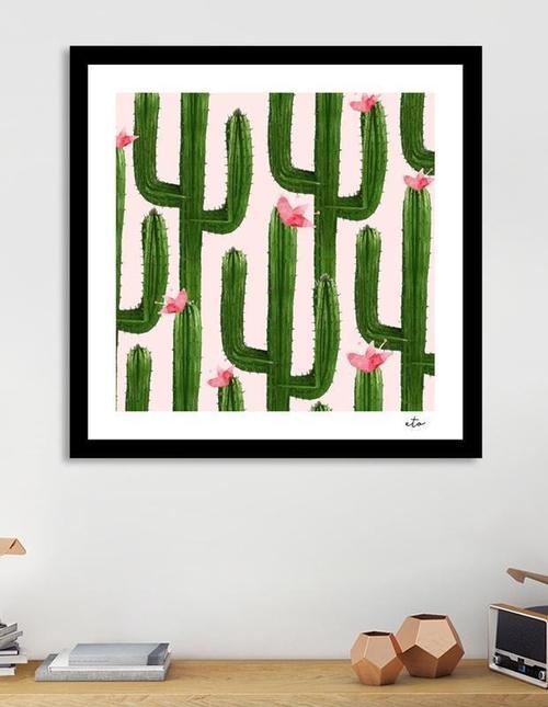 Cacti Frame - Verde Luxe