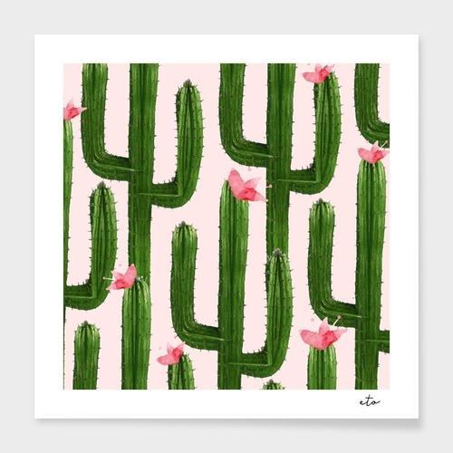 Cacti Frame - Verde Luxe