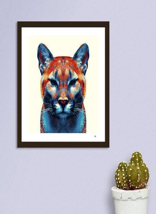 Vibrant Animal Frame - Artistry by LumaCraft