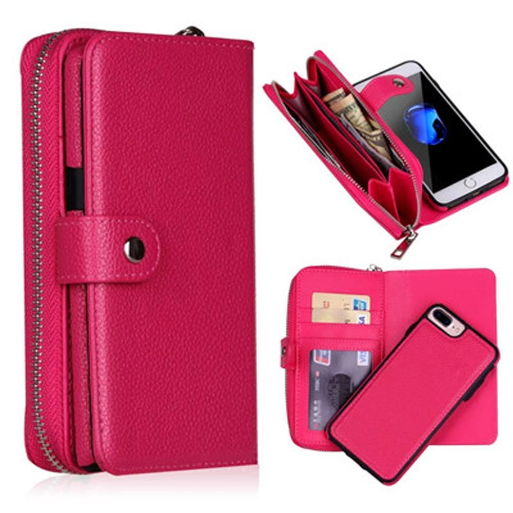 Leather Wallet Case with Card Slots for iPhone 6 - LuxeGuard