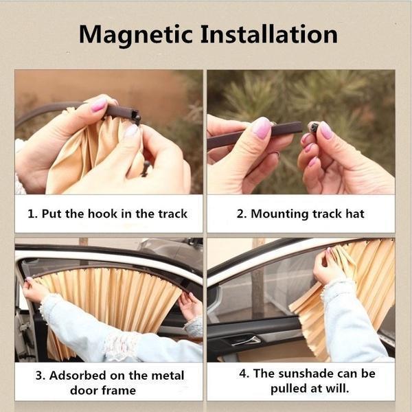 Magnetic Car Curtain - LuxeShield