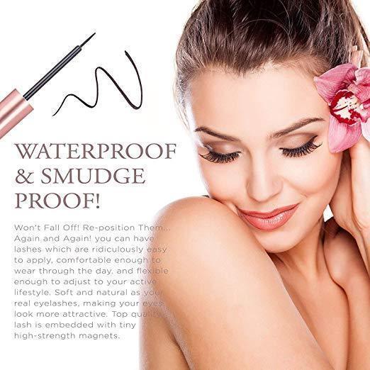 Magnetic Eyelashes with Long-Lasting Eyeliner - LuxeLash