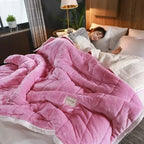 Cozy Flannel Fleece Blanket for Autumn - LuxeNest