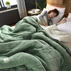 Cozy Flannel Fleece Blanket for Autumn - LuxeNest