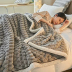 Cozy Double-Layer Coral Velvet Blanket - LuxeNest
