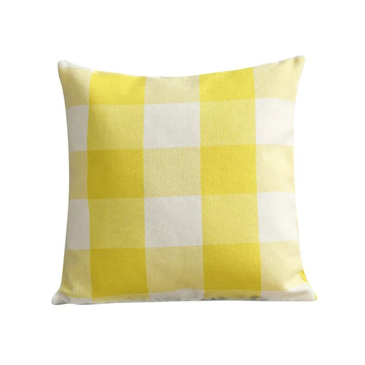 Cozy Plaid Cushion Cover - Rustic Charm Co.
