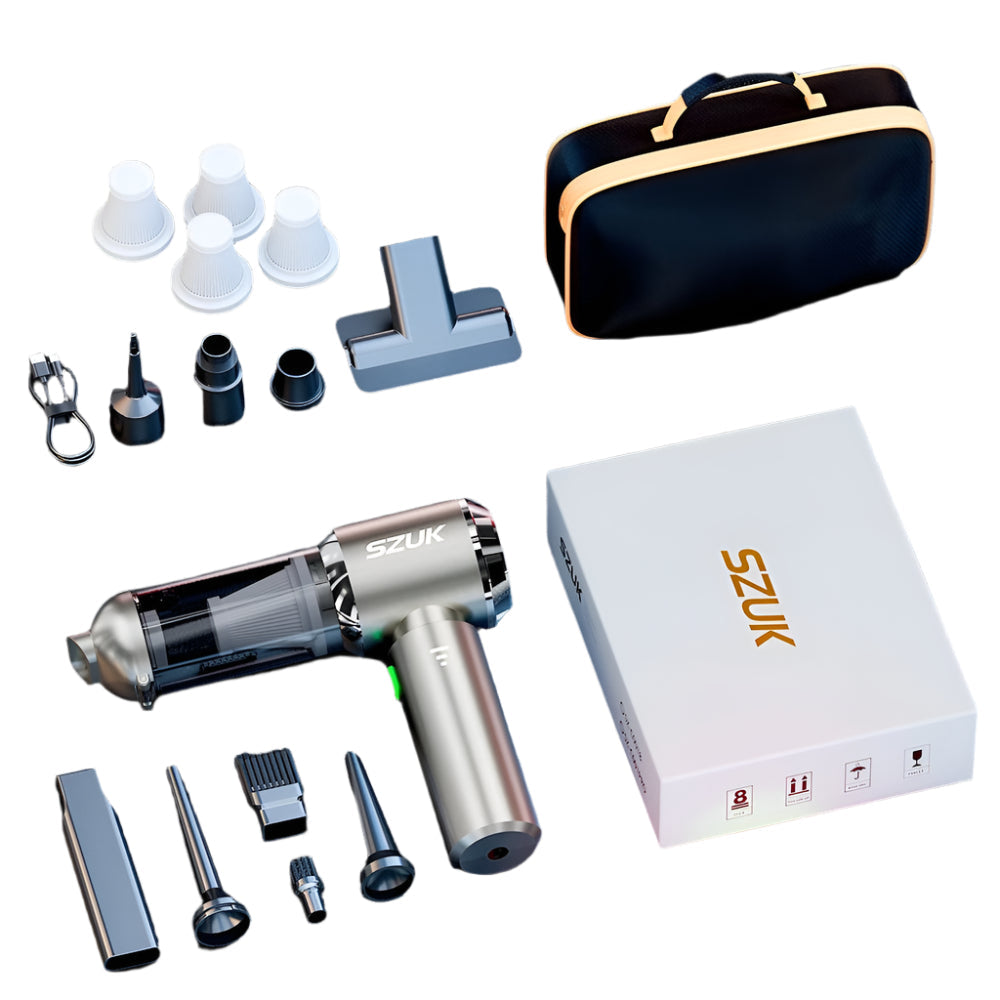 Powerful Mini Car Vacuum - CleanSweep Pro