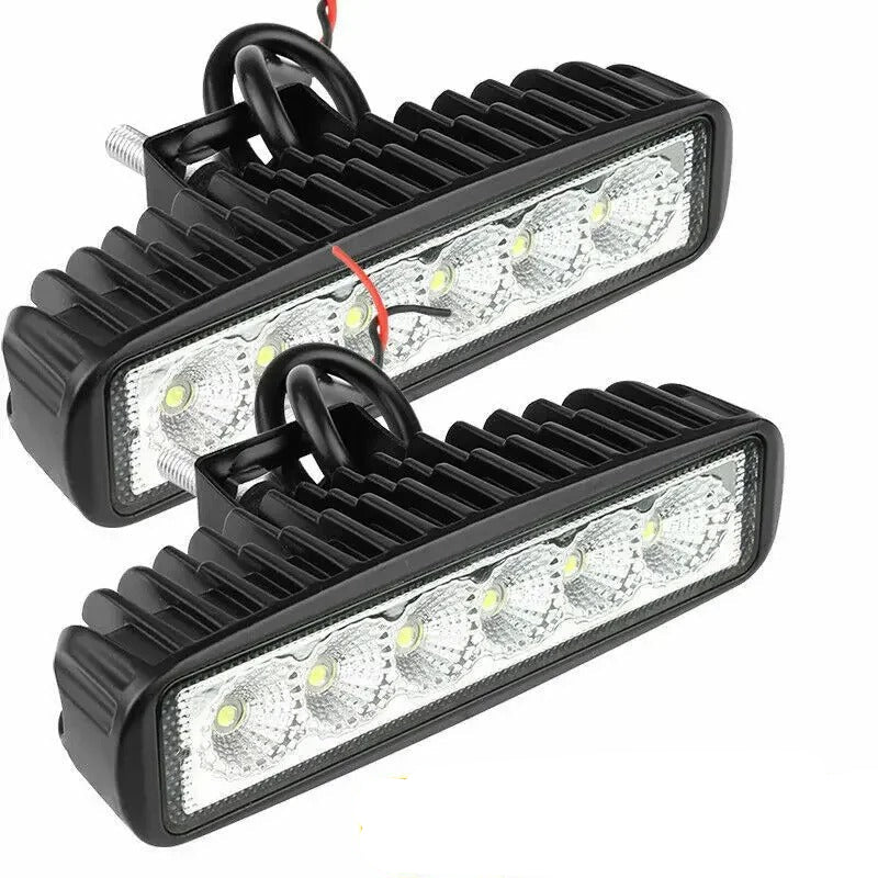 High Brightness 18W LED Car Work Lights - LuminaPro