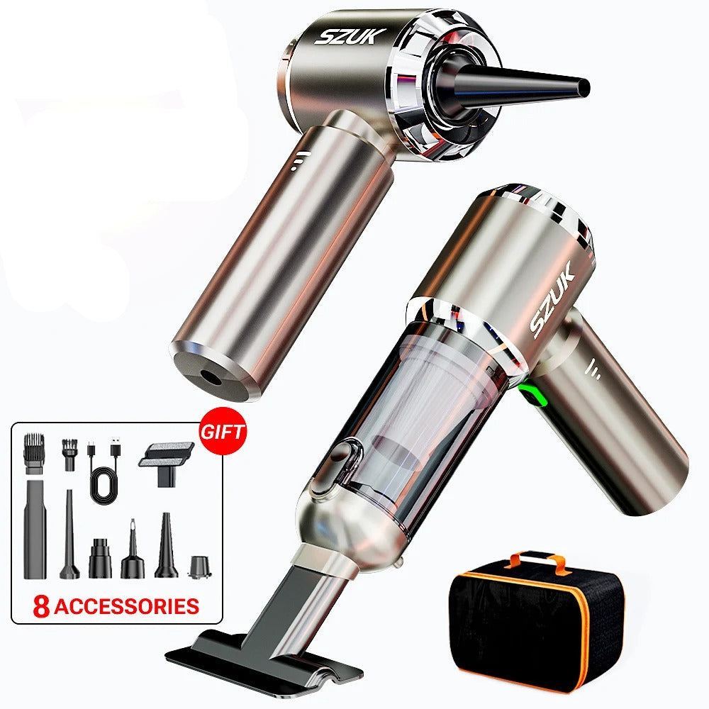 Powerful Mini Car Vacuum - CleanSweep Pro