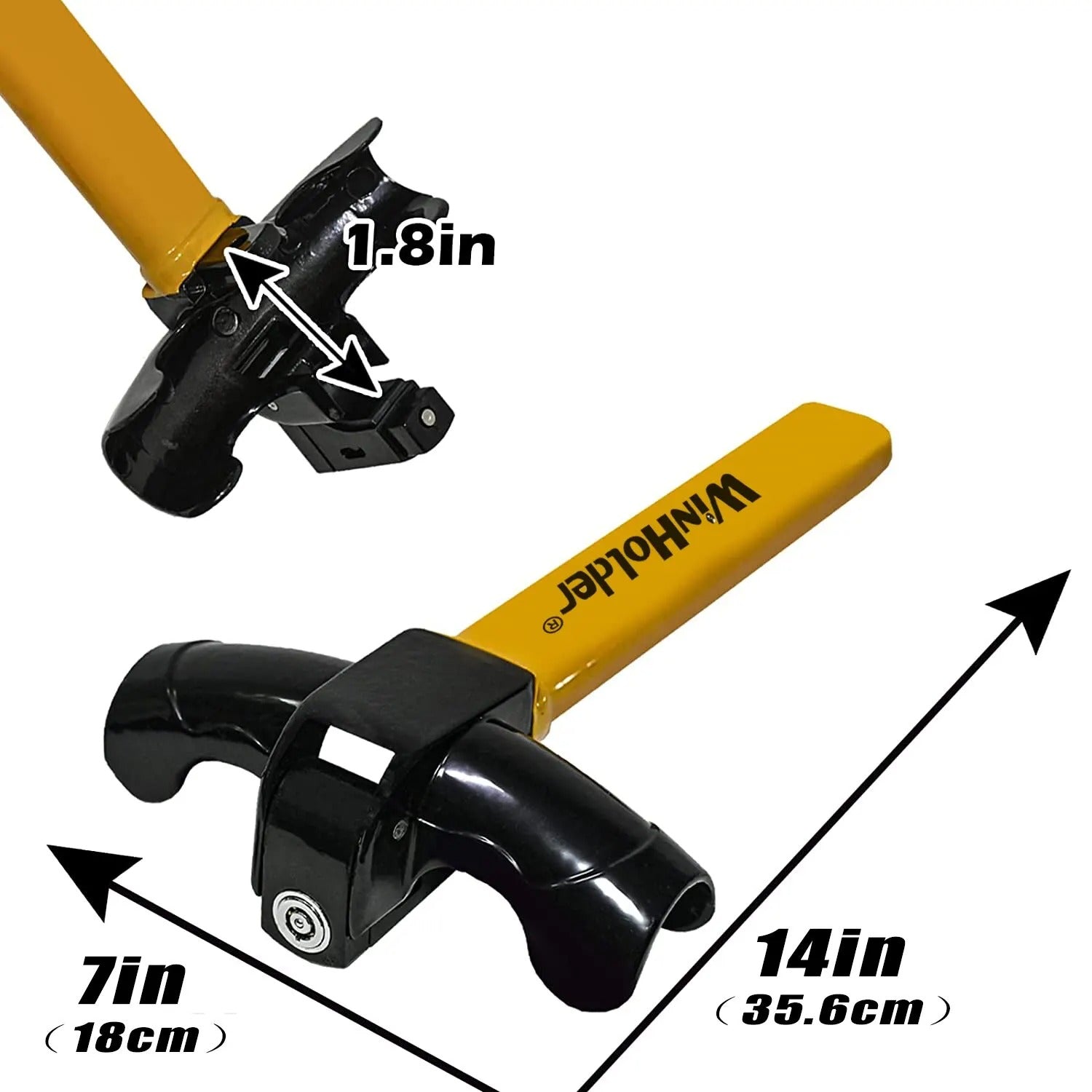 Steering Wheel Lock - SecureGuard Elite
