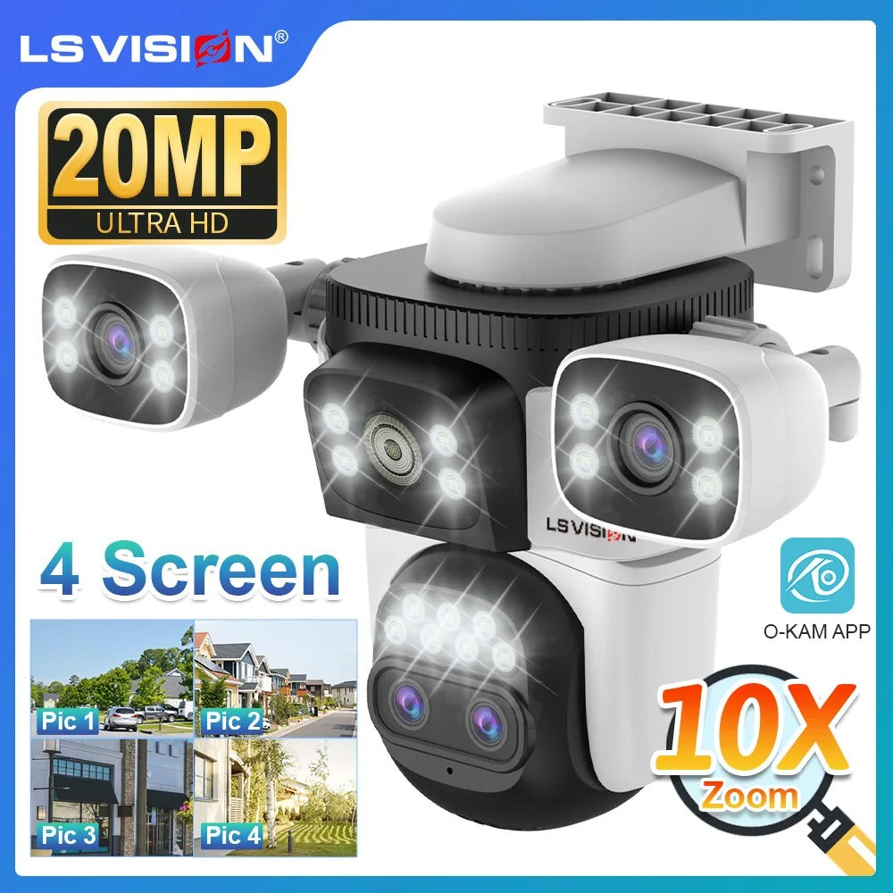 20MP WiFi Security Camera - SecureVision