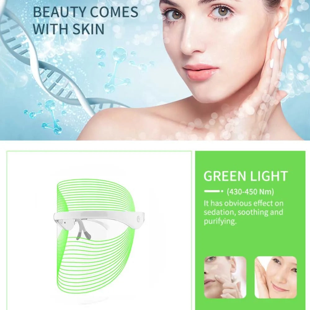 LED Light Therapy Mask - RadiantGlow