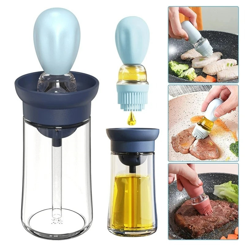 Precision Silicone Oil Bottle with Brush Head - LuxeEssence