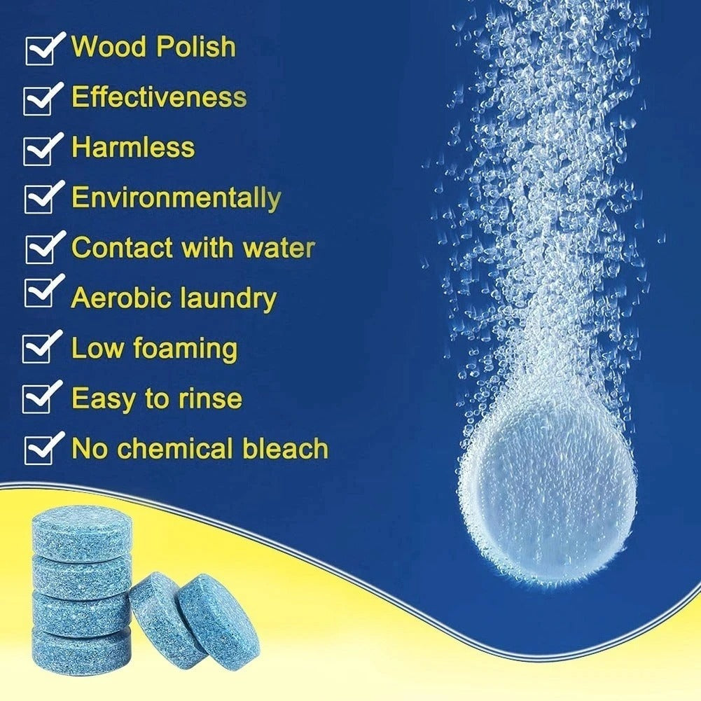 Windscreen Cleaner Tablets - ClearView Essentials