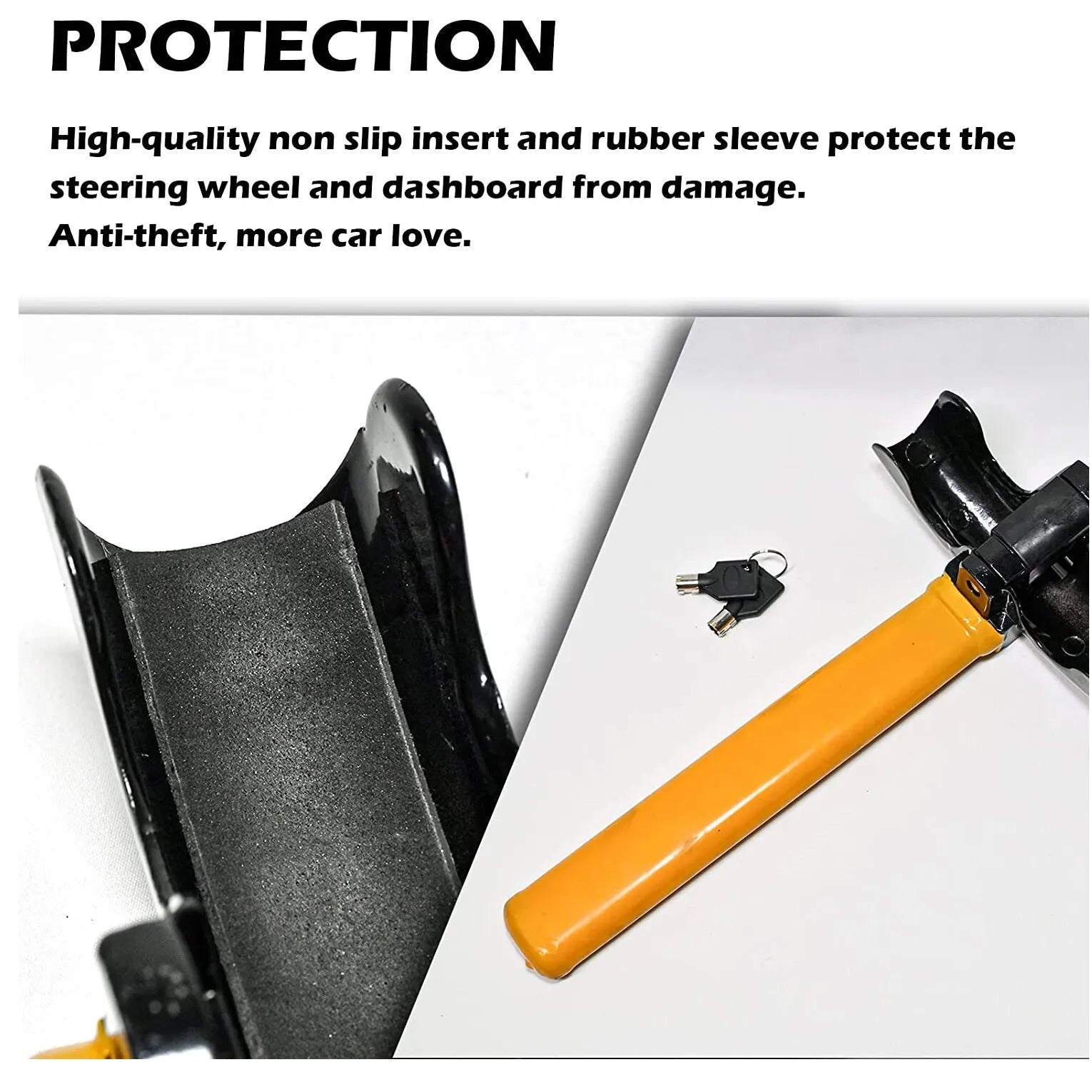 Steering Wheel Lock - SecureGuard Elite