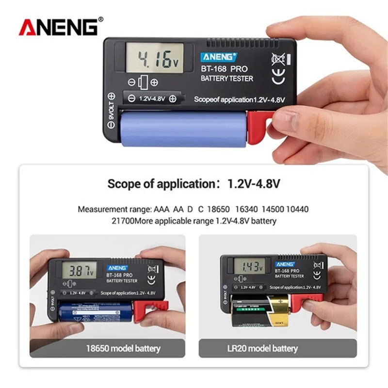 Digital Battery Tester - PowerGauge Pro