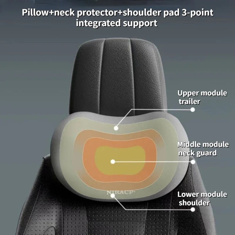 Memory Foam Neck & Lumbar Cushion - ComfortNest