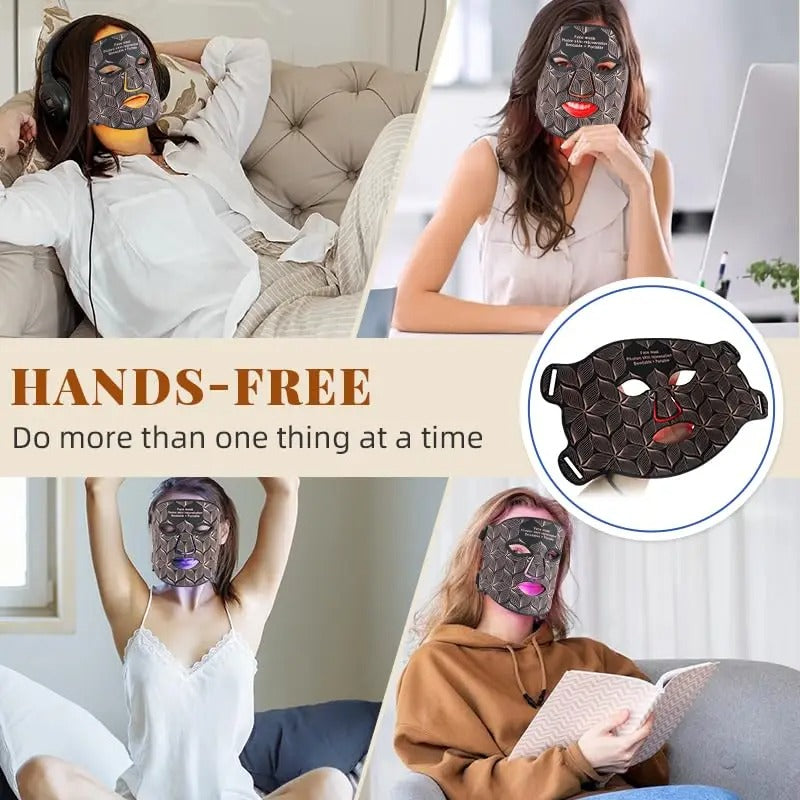 Infrared LED Facial Mask - LuxeGlow