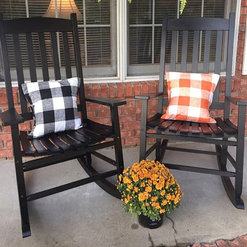 Cozy Plaid Cushion Cover - Rustic Charm Co.
